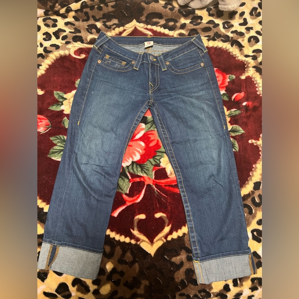 True religion cropped